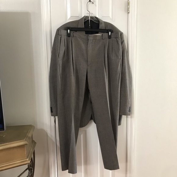 Town Craft gray pant suit men 46L - Picture 3 of 8